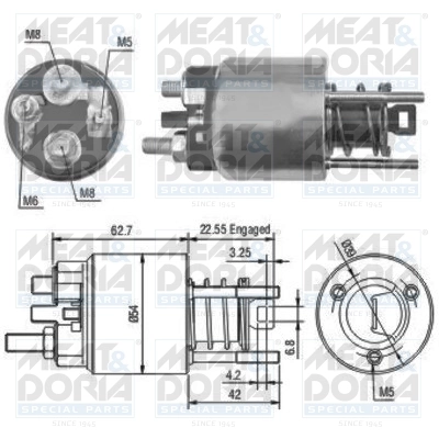 Solenoid Switch, starter